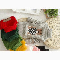 Kiddies Unisex Turtle Neck Cardigan by Angel