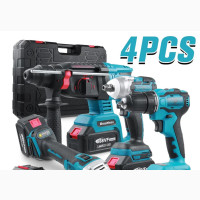 Makita 4 in 1 Combination - Electric Wrench/Drill/Rotary Hammer/Grinder
