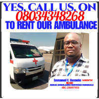 Abuja Ambulance Services Generale | (YES, BOOK FOR AMBULANCE SERVICES HERE)