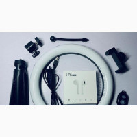 10 Inch Circle LED Ring Light with Free I7s Earpods
