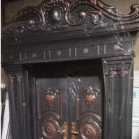 5ft Extra Height Cast Copper Security Door With Pillar Ark