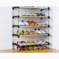 ZHH Stainless Shoe Rack - 5 Steps