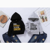 Hooded Top + Denim Trousers Sweater Suit 581574443