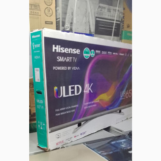 Hisense 65inch Uled Smart Bluetooth TV USB HDMI