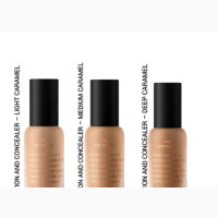 Foundation and Concealer – Light/Medium/Deepcaramel