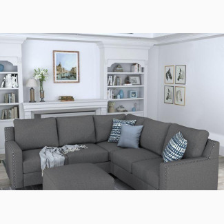 Brand New L Shape Sofa with Ottoman and Center Table - Home Interiors