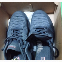 Skechers Gorun Men#039;s Canvas Shoes - Size 43, Black