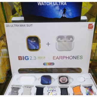 I20 Original Smartwatch With 7 Additional Straps