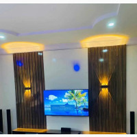 Emmanuel Creative Interior Tv Console 11ft