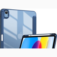 IPad Cover 10th Gene iPad Case 10.9 Inch, Transparent Back