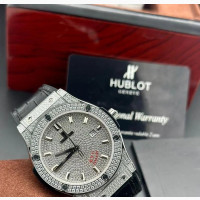 Hublot Full Iced Wristwatch - Brand New