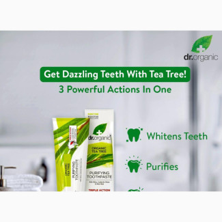 Dr Organic Tea Tree Toothpaste -100ml