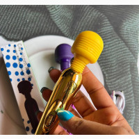 Shiny Hot Wand Vibrator - Maximum Pleasure Guaranteed