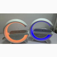 Wireless Charger with Bluetooth Speaker and LED Light - Brand New