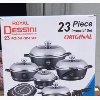 Dessini Die Cast Cookware Set-23 Pieces