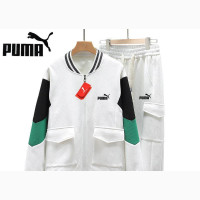 Puma Tracksuit - Black and White - High Quality - Lagos Delivery Available