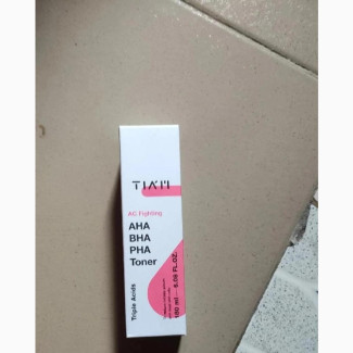Tiam AC Fighting AHA BHA PHA Toner 180ml