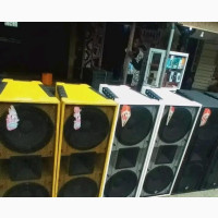 Dj, Sounds Engineer, Equipment, Light, Stage, Speakers