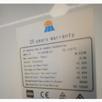 430w Sunflex Mono Panel
