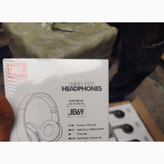 JBL Wireless Headset - Super Bass Noise Cancelation Headphone