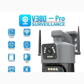 DUAL LENS V380 Wi-Fi Camera Direct Light