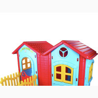 Pilsan Double House With Slide - Brand New Playground Equipment