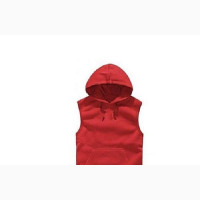 Custom-Made Red Hoodie and Jogger With Printz