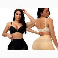High Waist Padded Hip and Butt Panties