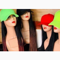 Baseball Cap Braided Wig