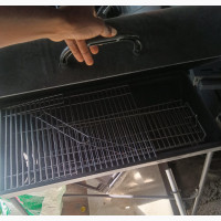 Brand New Outdoor Barrel Charcoal Barbecue - Tesco