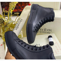Alexander McQueen Black Hightop Sneakers for Men - Size 40-46