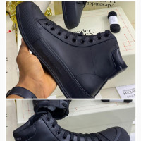 Alexander McQueen Black Hightop Sneakers for Men - Size 40-46