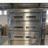 One 1 Bag Bread Oven 4 Deck 16 Trays Industrial Deck Oven