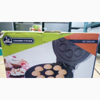 Crown Star Cupcake/ Muffin/ Doughnut Maker Mc-Sm 2000