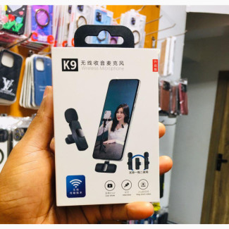 K9 Wireless Mic for iPhones, Type-C and Android - Brand New