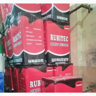 Rubitec 500ah 2v Maintenance Free Battery