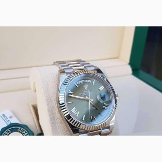 Original Rolex Day-Date Silver Chainwatch Available Instore