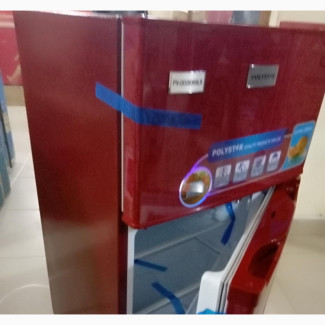 Polystar Refrigerator Double Door PV-DD203 - Red
