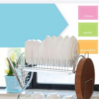 Stainless Steel Double Layer Rack - Brand New