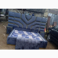 Brand New Upholstery Fabric Bedframe - Standard