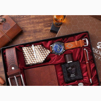 Men’S Gift Set, Watch, Belt, Wallet, Perfume and Sunglasses