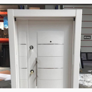 4ft White Security Door