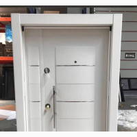 4ft White Security Door