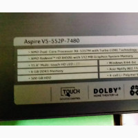 Laptop Acer Aspire V5-552p 4GB AMD A6 HDD 500GB