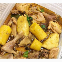 Delicious Plantain in Chicken Peppersoup - Order Now