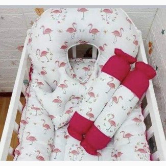 Baby Bed, Baby Head, Protector and Breastfeeding Pillow
