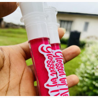 Pink Lipgloss With Glitter