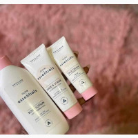 Glow Essential Set( Body Cream, Face Cream And Face Scrub)