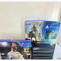 PS4 Game Console with 2 Controllers
