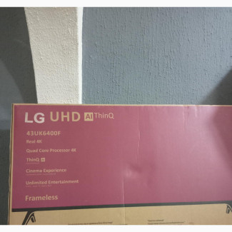LG 43 Smart TV +43uk6400f